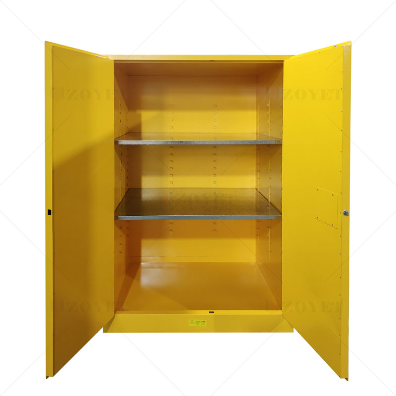60加侖防爆柜內(nèi)部結(jié)構展示